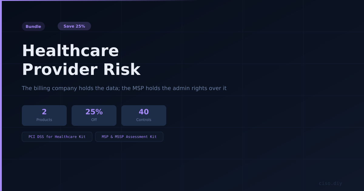 Healthcare Provider Risk preview