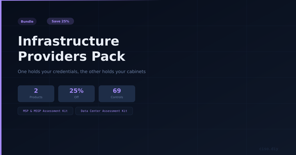 Infrastructure Providers Pack preview